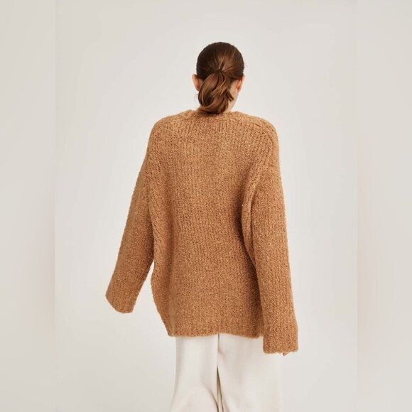 Nap Loungewear Plush Calvera women's soft teddy cozy oversized sweater - Picture 2 of 13